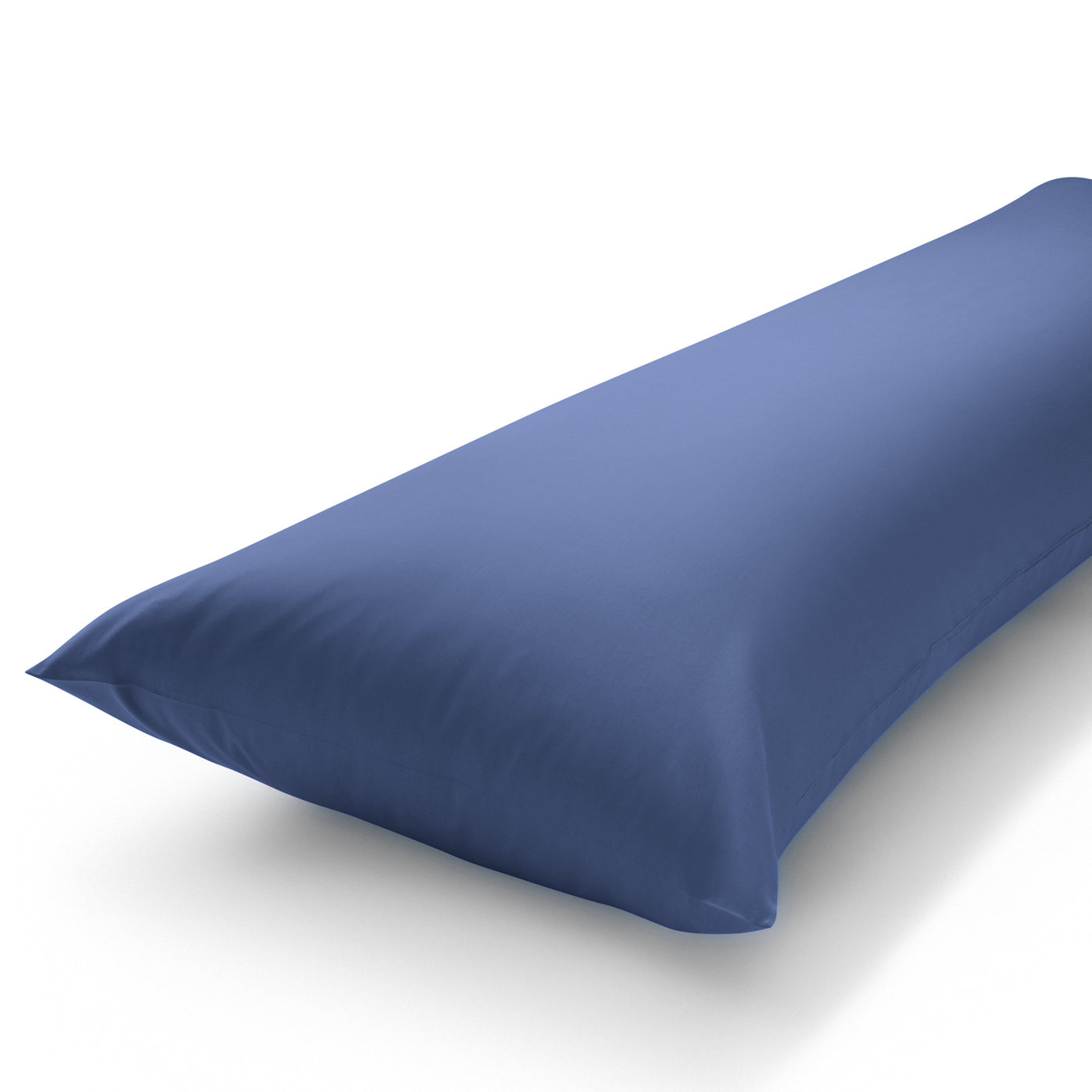 ocean blue sateen cotton body pillowcase