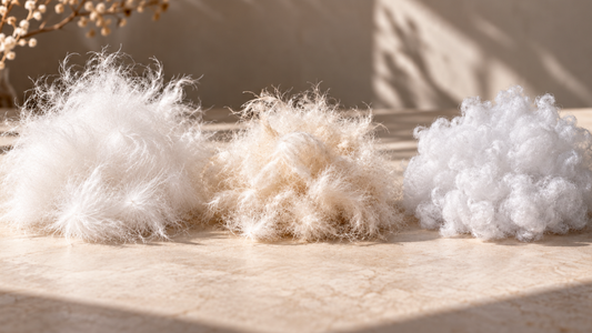 Goose Down vs. Duck Down vs. Synthetic - Which Comforter Filling Is Best for Sleep?