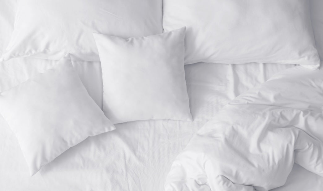 goose down comforter and pillows