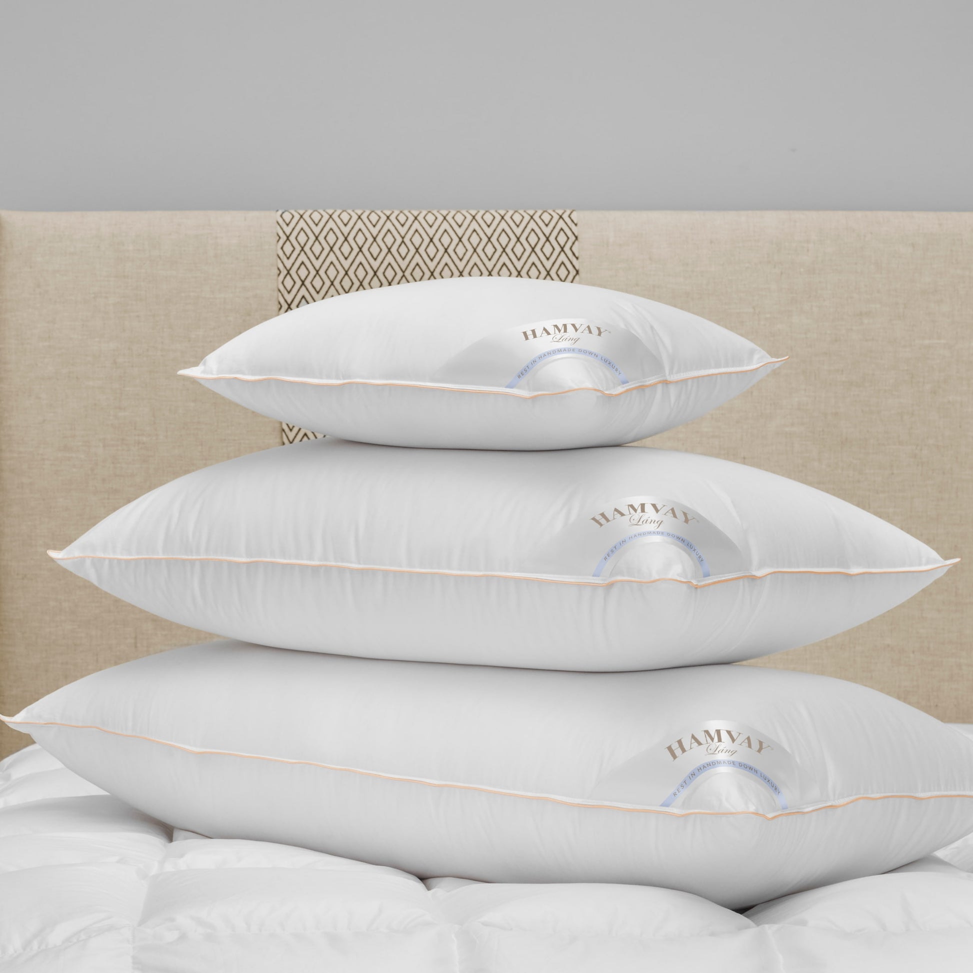 PureDelight Hungarian goose down pillow set