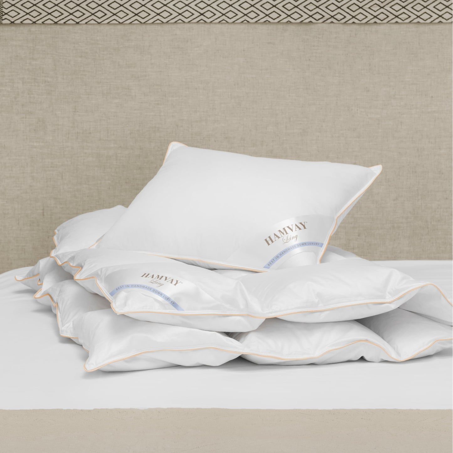 Hamvay-Láng Pure Delight Junior Hungarian Goose Down Pillow and Duvet Set