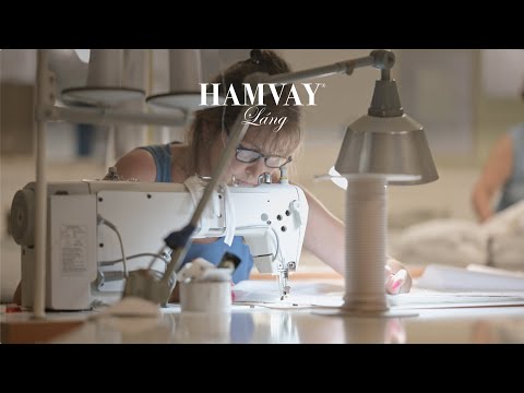Production of Hamvay-Láng goose down pillows and comforters