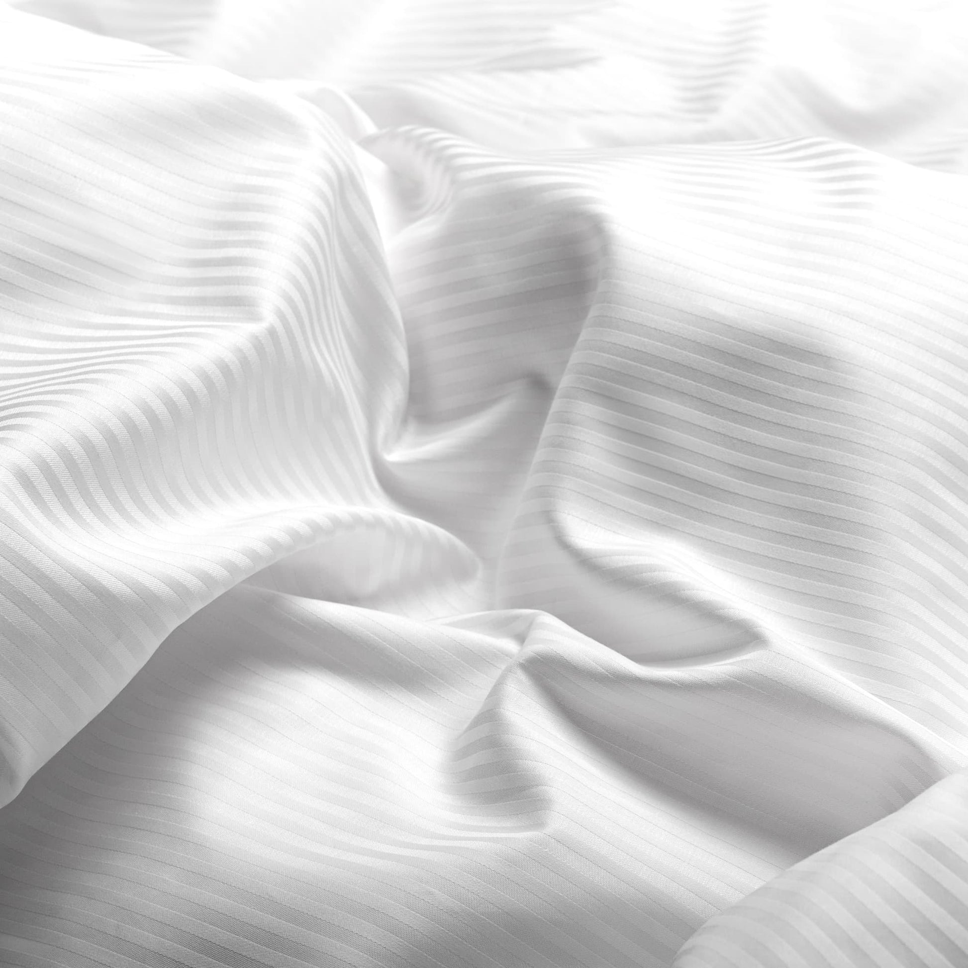 White Sateen Fabric For Duvet Cover